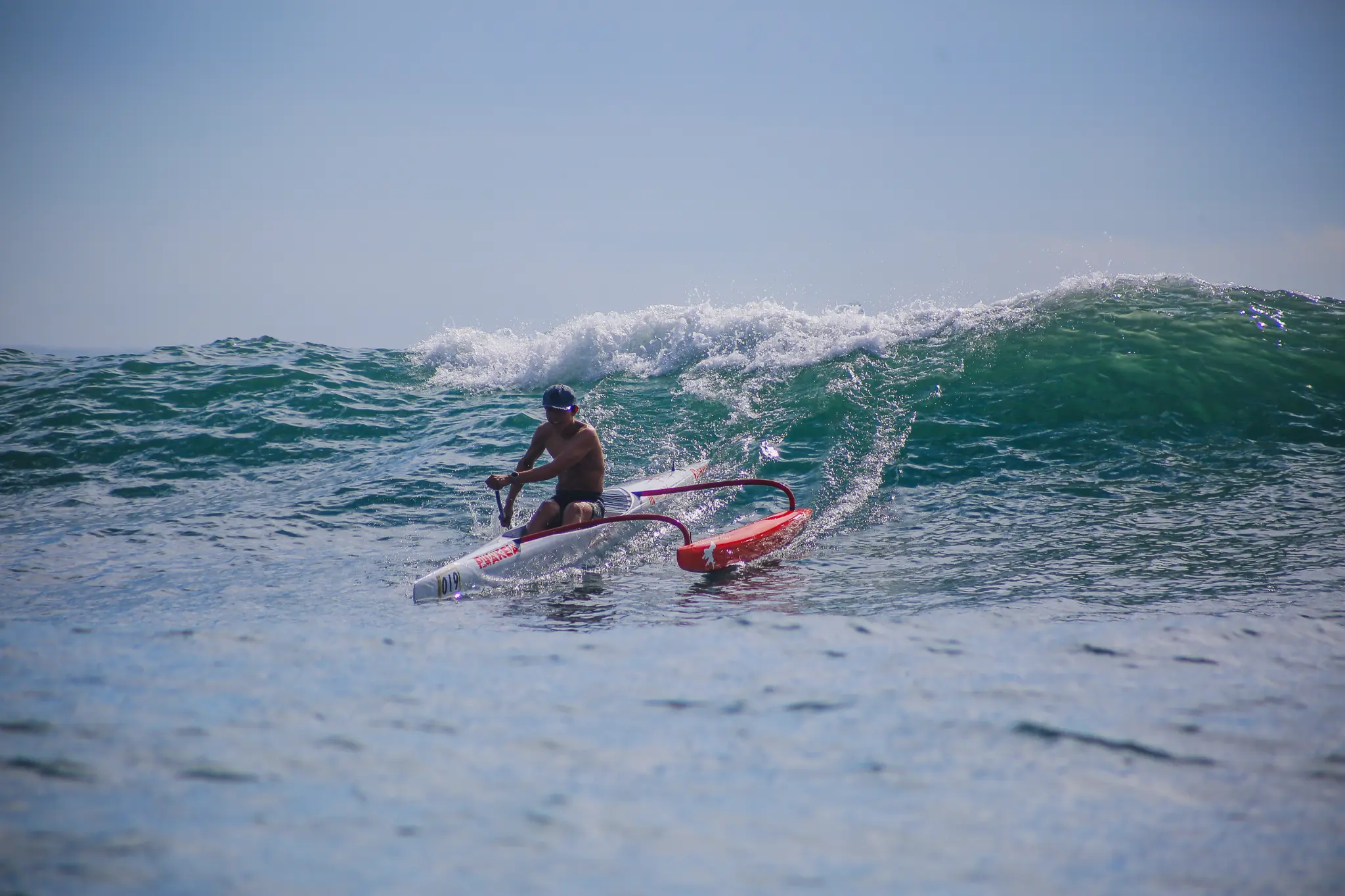 Kaisei riding a wave